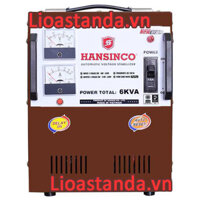 Ổn Áp Hansinco 6KVA Dải 60V-240V 1 Pha Chính Hãng Chạy Êm 2021