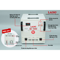 Ổn Áp LADO 10Kva Dải 50v~250v Chính hãng 100% dây đồng, BH 3 năm lỗi 1 đổi 1 năm đầu