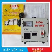 ỔN ÁP LIOA 0.5KVA DRI 500 ,BIẾN THẾ 220V XUỐNG 110V LIOA DẢI ĐIỆN 90V-250V- Hàng Chính Hãng