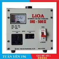 ỔN ÁP LIOA 0.5KVA DRI 500 ,BIẾN THẾ 220V XUỐNG 110V LIOA DẢI ĐIỆN 90V-250V-  Hàng Chính Hãng