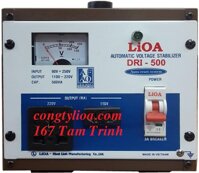 ỔN ÁP LIOA 0,5KVA MODEL DRI- 500II