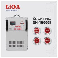 Ổn Áp LiOA 1 Pha SH-15000II 15kVA 15000VA Điện Áp Vào 150V÷250V Dây Đồng 100%