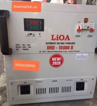 Ổn áp Lioa 10 KVA DRII 50V~250V