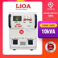 Ổn áp Lioa 10kva, 1 pha, dải điện 90v, DRI-10000II