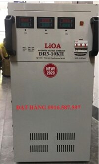 ỔN ÁP LIOA 10KW 3 PHA 380V 220V 3 PHA LIOA 3 PHA SH3-10KII