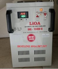 ỔN ÁP LIOA 15KVA -15KW MÃ DRI 15000II INPUT 90V-250V