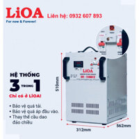 ỔN ÁP LIOA 15KVA-220V – 1PHA