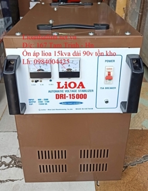 Ổn áp Lioa DRI15000 (DRI-15000) - 15 KVA