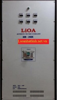 Ổn áp Lioa 3 pha khô điều chỉnh 3 pha độc lập NM-200KII