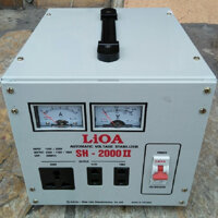 Ổn áp lioa 2kva model SH - 2000 II dây đồng 100