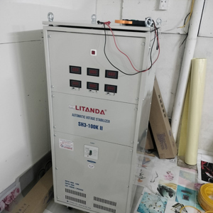 Ổn áp Lioa 3 pha khô điều chỉnh 3 pha độc lập SH3-100KII