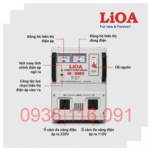 Ổn áp Lioa DRII3000 (DRII-3000) - 3KVA