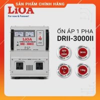 Ổn áp LiOA 3KVA DRII-3000II dải 50V chính hãng Nhật Linh 3KW 3000VA 3000W