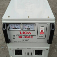 Ổn áp lioa 3kva model SH - 3000II đời mới nhất dây đồng 100