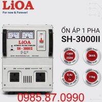 Ổn Áp LiOA 3KVA SH-3000II Dải 130V 3000VA 3000W
