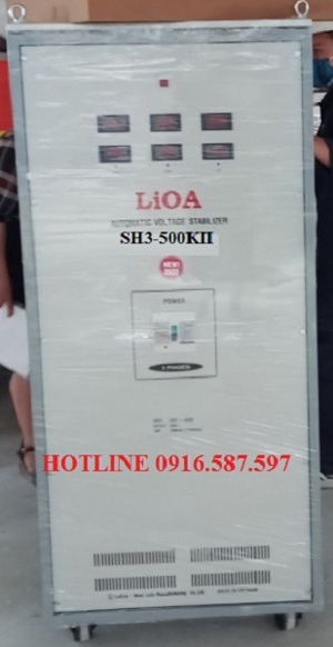 Ổn áp Lioa SH3-500K (SH3-500K/3) - 500 KVA