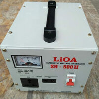 Ổn áp lioa 500va - 500w Model SH - 500 II đời mới nhất dây đồng 100