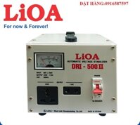 ổn áp lioa 500va dải 90v-250v , báo giá lioa 500w mã sh 500ii