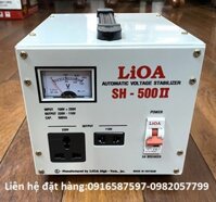 ỔN ÁP LIOA 500VA MÃ SH 500II INPUT 150V-250V