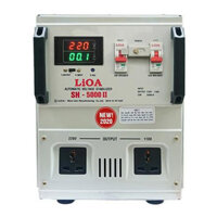 ỔN ÁP LIOA 5KVA SH-5000II 5KW Input 150V-250V Output 220V/110V