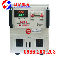 ỔN ÁP LIOA 5KVA SH-5000II 5KW Input 150V-250V Output 220V/110V