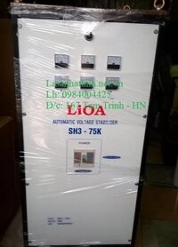 ỔN ÁP LIOA 75KVA MODEL SH3-75KII 3 PHA