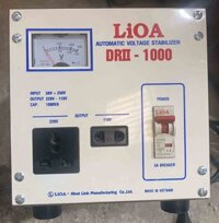 Ổn áp lioa cũ 1kw, 1kva dải 50v, DRII-1000 cũ