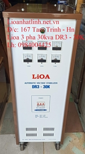 Ổn áp Lioa DR3-30K - 30 KVA