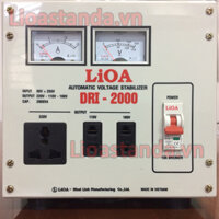 Ổn Áp Lioa DRI-2000, Input 90V-250V, Output 220v/110v/100v Chính Hãng