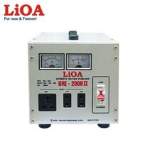 ỔN ÁP LIOA DRI 2000II 2KVA,BIẾN THẾ 200V XUỐNG 110V DẢI ĐIỆN 90V-250V