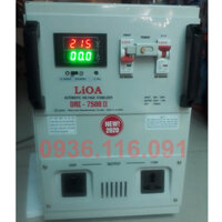 Ổn Áp Lioa DRI-7500 II Dải 90V 7.5KVA 7.5KW 7.5KG Dây Đồng