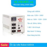 Ổn áp rờ le Robot 600VA điện áp 125V - 240V