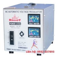 Ổn Áp ROBOT 3Kva-220V-SP09 - Dùng Cho Gia Đình, Văn Phòng, Máy Bơm Nước