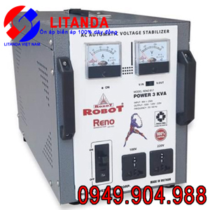 Ổn áp Robot 3KVA (40V - 240V)