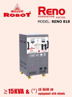 Ổn áp Robot Reno 818 - 15KVA (60-240V)