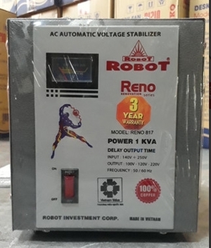 Ổn áp Robot Reno 818 - 1KVA (140V-250V)