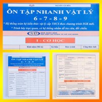 Ôn tập nhanh Vật lí lớp 6-7-8-9 3 bảngói