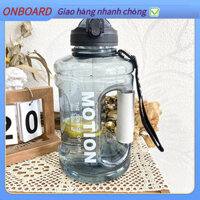 OnBoard 1500 Ml Dung Tích Lớn Nước Thể Thao Di Động Cân Đánh Dấu Poping Bao Ống Hút Cốc Ngoài Trời Dục Bình Chứa