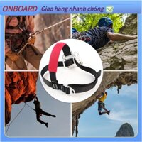 OnBoard Quy trình may Salutuya Trang phục tốt hơn Kháng chiến leo núi Riser Phụ kiện Leo Phụ kiện an toàn ngoài trời (trái Ascender/Bạc)