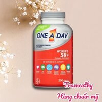 one a day women 50+ viên uống bổ tổng hợp vitamin cho nữ trên 50 tuổi 200 viên