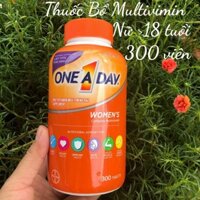 ONE A DAY Women's Formula Vitamins 300 viên, Vitamin cho nữ dưới 50 tuổi