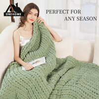 ONE HOME Chunky Đan Sofa Chăn Trang Trí Chunky Đan Len Chăn