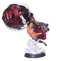 One Piece Actions Figures Monkey D Luffy Figure Character Model PVC Doll Statue Toys for Hobby and Collection Decor Home Xmas Gift - 15.3 Inch