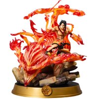 ONE Piece Anime Game Character Model 39CM/15.4" Top Wars GK Portgas·D· Ace Action Figures Static Room Table Decoration Bedside Computer Case De...