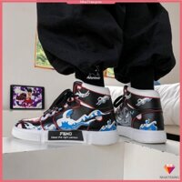 One Piece anime Giày nam thể thao jordan cổ cao thời trang hàn quốc Giày thời trang - Hàng mới về