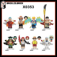 One Piece Đồ chơi Lắp ráp Monkey D Grap Marco Mô hình Luffy Ace Sanks Phiên Bản Mới X0353