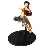 One Piece Figure, One Piece Luffy Action Figure, Monkey D Luffy Figure, Hand-Made Anime Action Figure, Collectibles Craft Gift for Teens Kids Boys ...