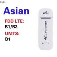Onel Thẻ Internet 4G không dây B1 / 3 / 5 chất lượng cao sang đầu cuối LTE USB Dongle Bộ định tuyến WIFI di động USB 2.4GHz 150Mbps Modem Stick VN