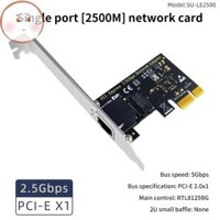 Onemetertomj 2500Mbps PCI-E sang RJ45 Card mạng 8125BG Chip Gigabit Ethernet 100 / 1000 / 2500Mbps RJ45 LAN PCIe Adapter Cho Laptop PC Win 10 / 11 EN