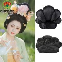 Oneome Hanfu Hair Bun Phụ Kiện Khiêu Vũ Cổ Tóc Giả Nhà Đường